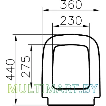 Унитаз Vitra S20 9004B003-7204 картинка 5